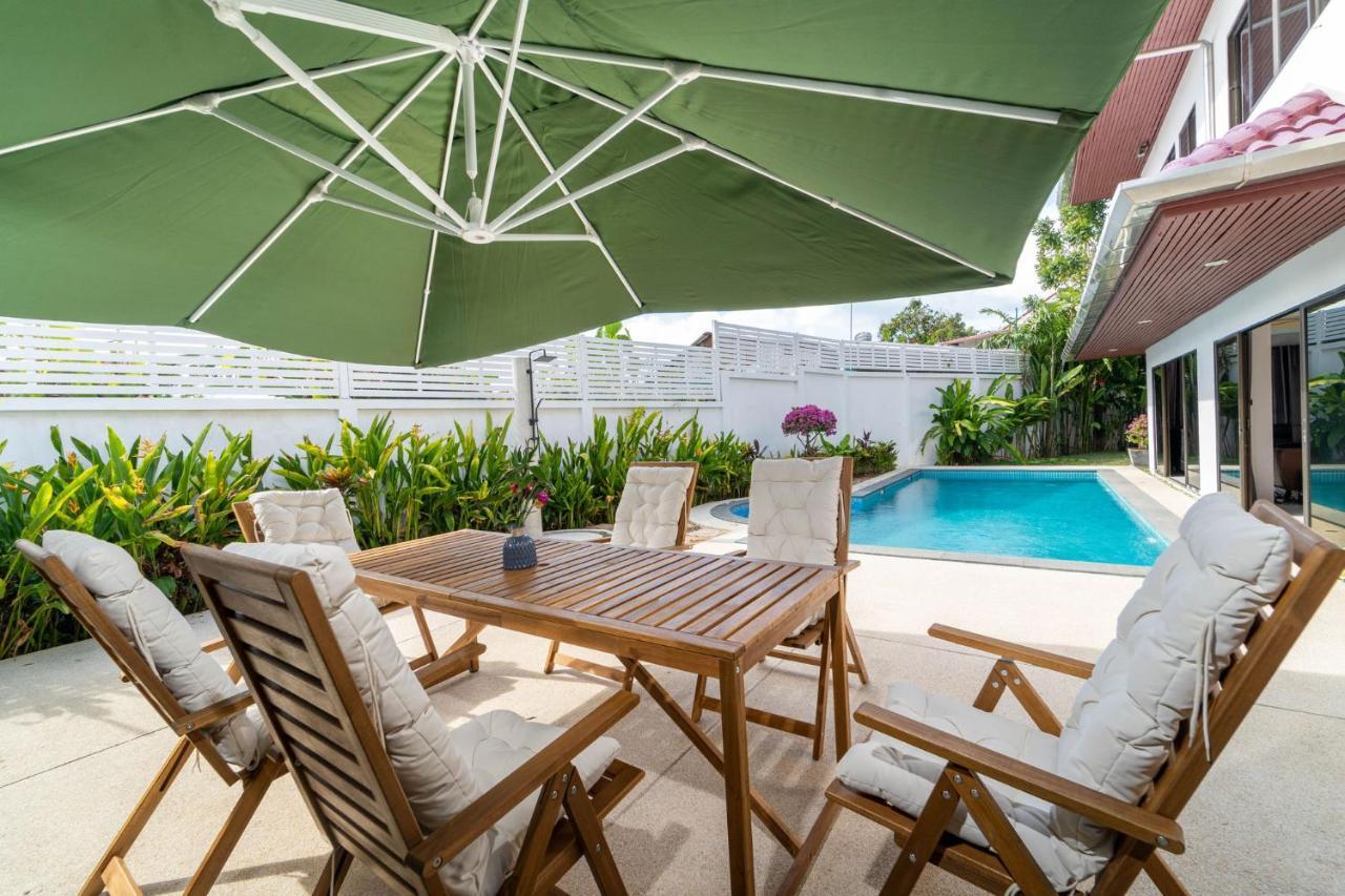 Villa Amaya, 2 Story Tropical Oasis With Green Hills View & Pool, 카말라 비치 외부 사진