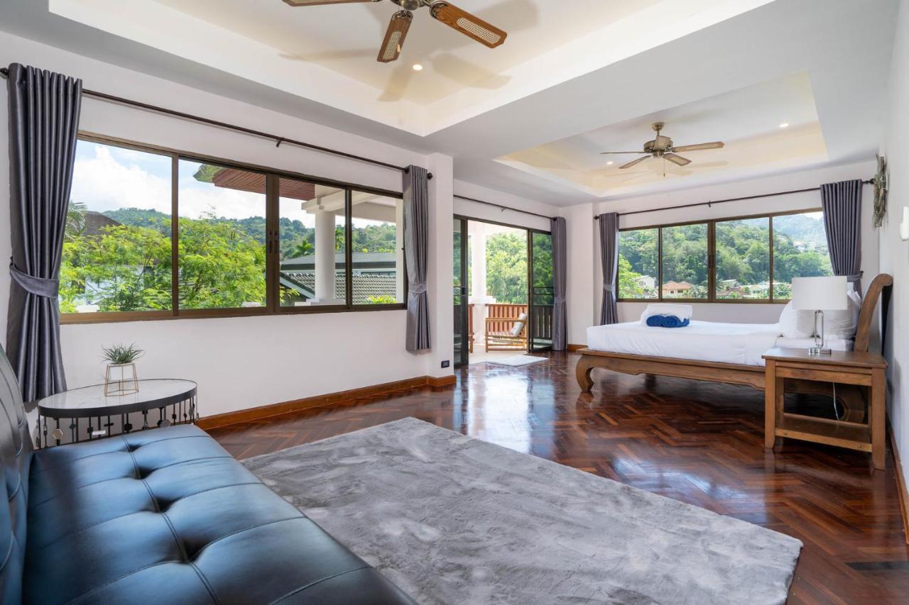 Villa Amaya, 2 Story Tropical Oasis With Green Hills View & Pool, 카말라 비치 외부 사진