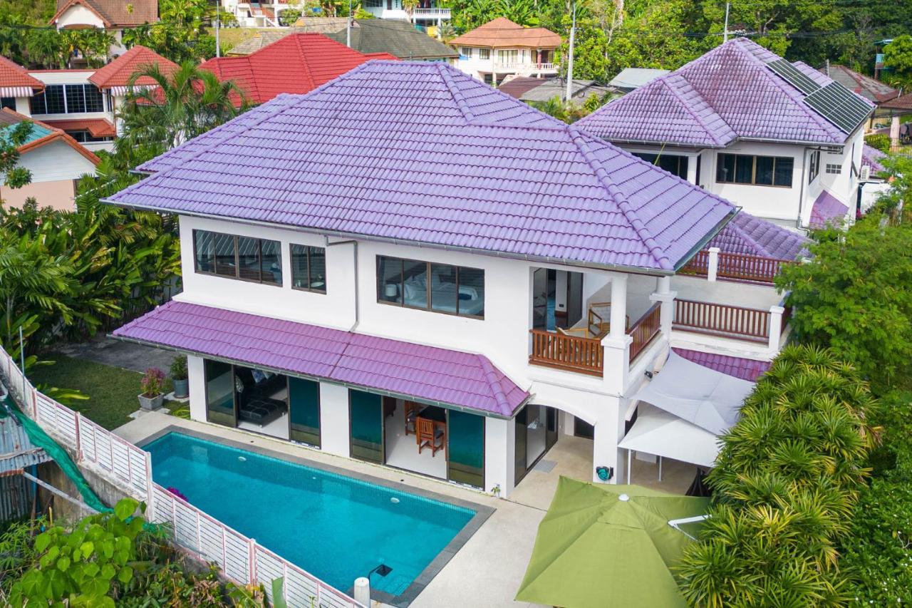 Villa Amaya, 2 Story Tropical Oasis With Green Hills View & Pool, 카말라 비치 외부 사진